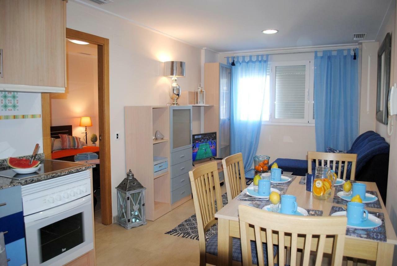 Chillout Grau De Gandia- Attico Para 6 Personas Invitamos Familias Y Jovenes, Dos Banos Eksteriør billede