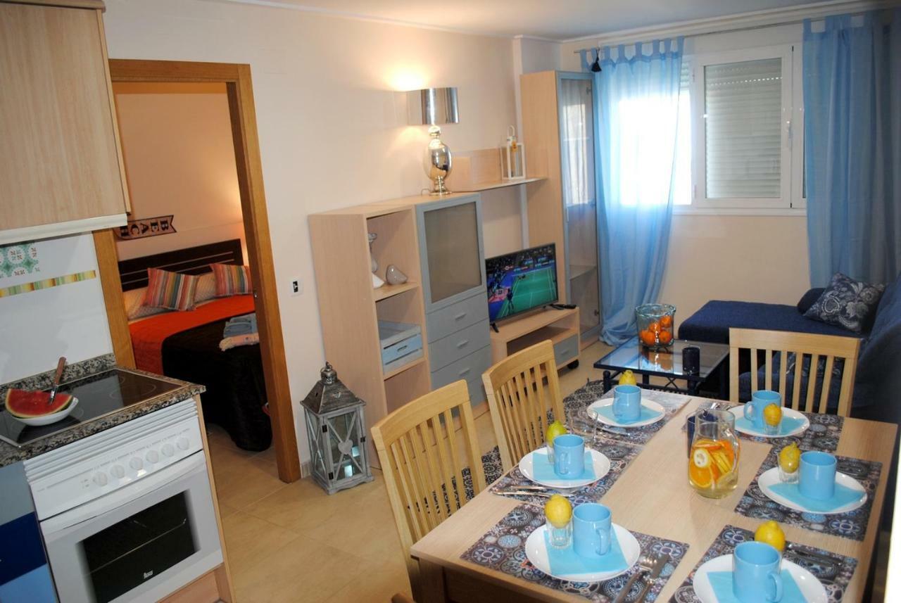 Chillout Grau De Gandia- Attico Para 6 Personas Invitamos Familias Y Jovenes, Dos Banos Eksteriør billede